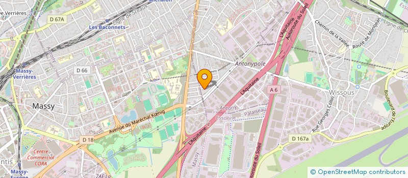 localisation de l'entreprise MONSIEUR MAROUAN KARIM à ANTONY