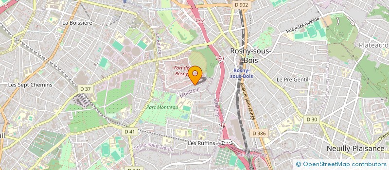localisation de l'entreprise MONSIEUR MAROUAN OUARNOUGHI à MONTREUIL
