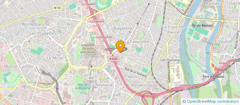 localisation de l'entreprise MONSIEUR MAROUAN OUAZZIN à TOULOUSE