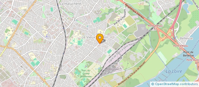 localisation de l'entreprise MONSIEUR MAROUAN SALAMAT  NANTES