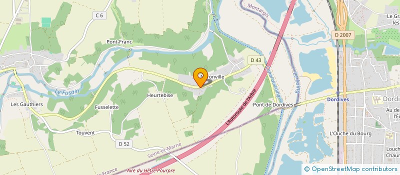 localisation de l'entreprise MONSIEUR MAROUAN ZEKKARI  CHATEAU-LANDON