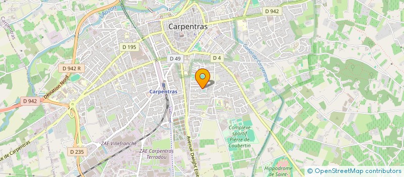 localisation de l'entreprise MONSIEUR MAROUANE ABBA à CARPENTRAS