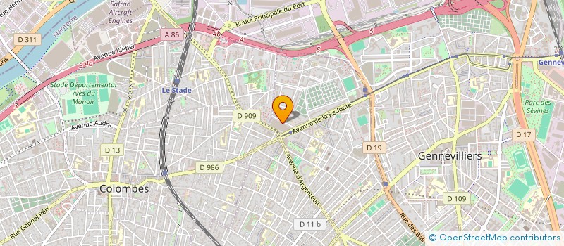 localisation de l'entreprise MONSIEUR MAROUANE ABDELLATIF à ASNIERES-SUR-SEINE