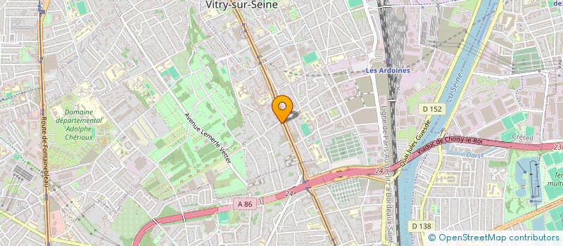localisation de l'entreprise MONSIEUR MAROUANE ABOUEDDALIL EL IDRISSI à VITRY-SUR-SEINE