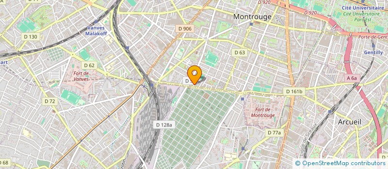 localisation de l'entreprise MONSIEUR MAROUANE AFKIR  MONTROUGE