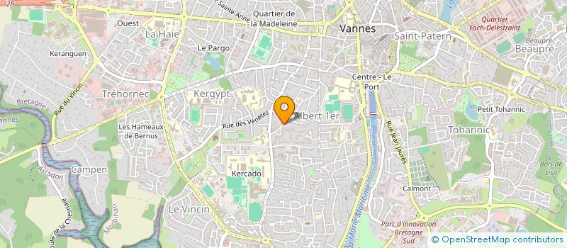 localisation de l'entreprise MONSIEUR MAROUANE ATHIMNI à VANNES