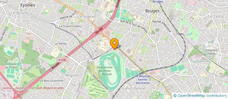 localisation de l'entreprise MONSIEUR MAROUANE BAKHOUCHE à LE BOUSCAT