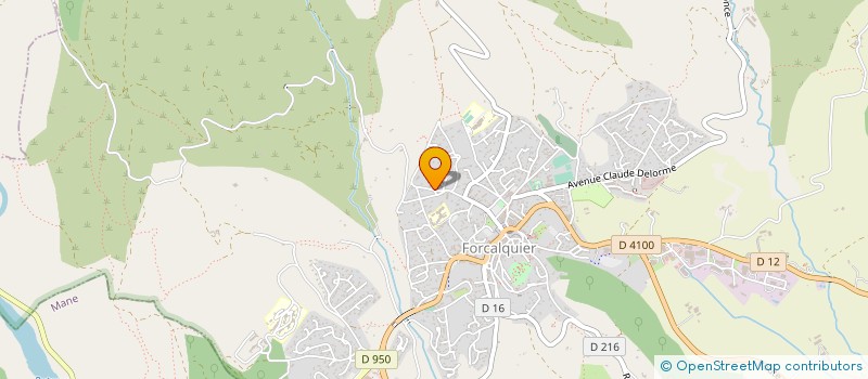 localisation de l'entreprise MONSIEUR MAROUANE BARHDADI à FORCALQUIER