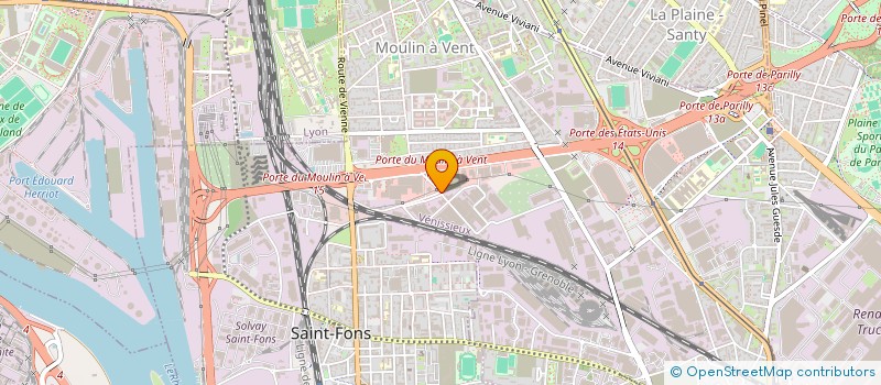 localisation de l'entreprise MONSIEUR MAROUANE BENSLIMANE  VENISSIEUX