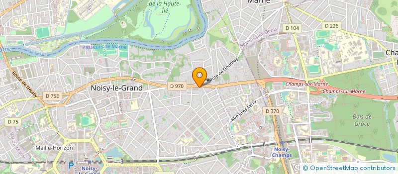 localisation de l'entreprise MONSIEUR MAROUANE BOUJNAH  NOISY-LE-GRAND