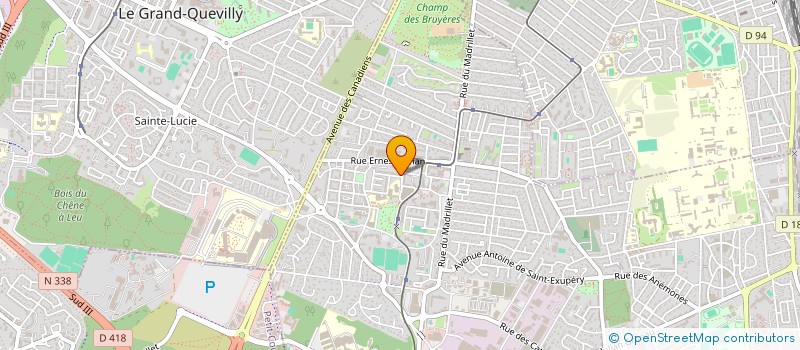 localisation de l'entreprise MONSIEUR MAROUANE BOUNACHADA  SAINT-ETIENNE-DU-ROUVRAY