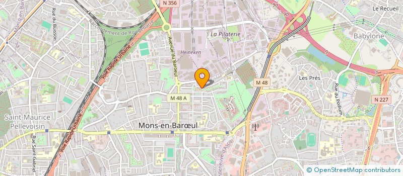 localisation de l'entreprise MONSIEUR MAROUANE DRAOUI  MONS-EN-BARUL