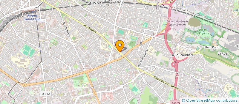 localisation de l'entreprise MONSIEUR MAROUANE EL ASRI à ANGERS