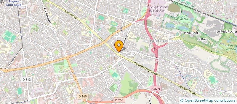 localisation de l'entreprise MONSIEUR MAROUANE EL HIDAOUI à ANGERS