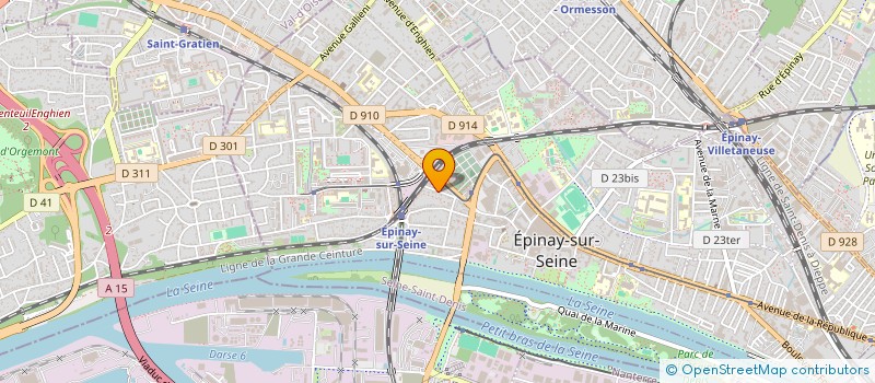 localisation de l'entreprise MONSIEUR MAROUANE EL HILALI à EPINAY-SUR-SEINE