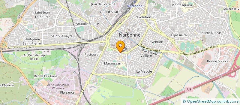 localisation de l'entreprise MONSIEUR MAROUANE EL MOUHAJIR à NARBONNE