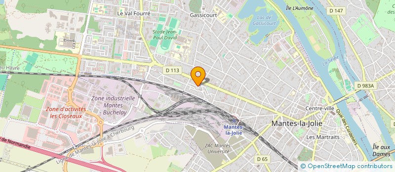 localisation de l'entreprise MONSIEUR MAROUANE ELMANSOURI  MANTES-LA-JOLIE