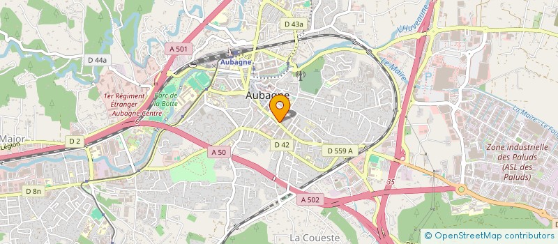 localisation de l'entreprise MONSIEUR MAROUANE ERRAHMOUNI à AUBAGNE