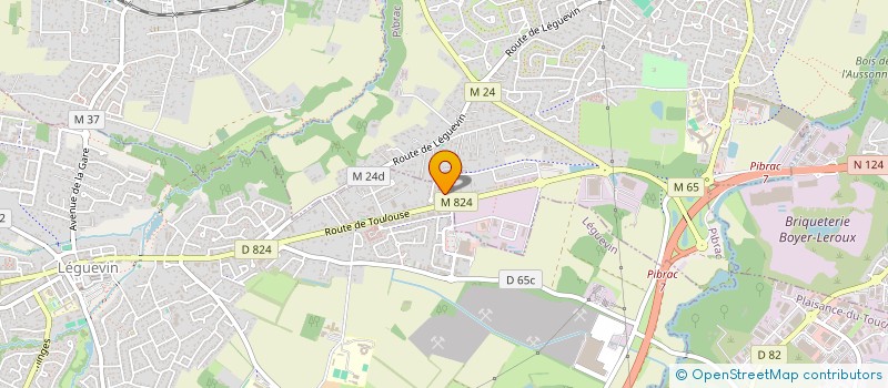 localisation de l'entreprise MONSIEUR MAROUANE FAHSI  PIBRAC