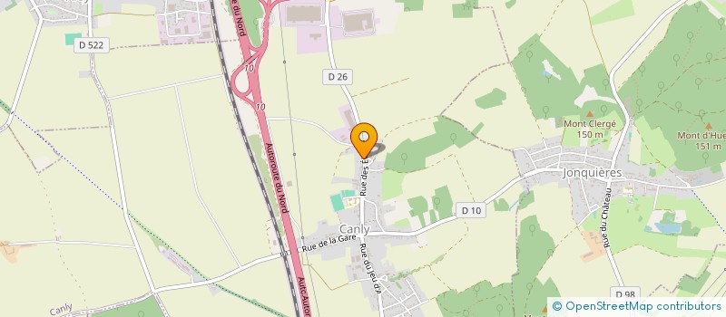 localisation de l'entreprise MONSIEUR MAROUANE FOUDA  CANLY