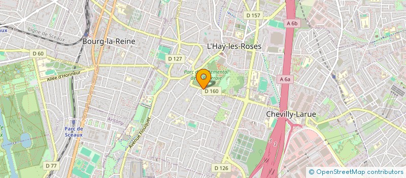 localisation de l'entreprise MONSIEUR MAROUANE LABBACI  L'HAY-LES-ROSES