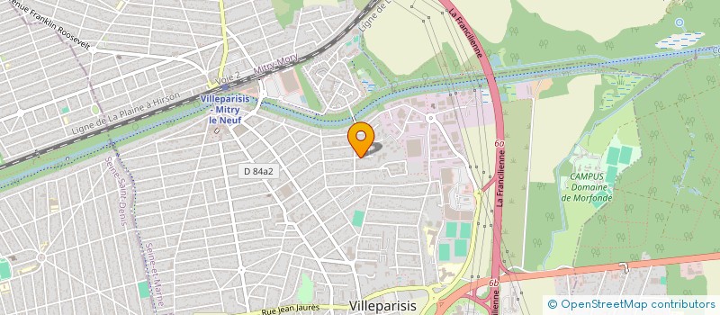 localisation de l'entreprise MONSIEUR MAROUANE MAALLEM à VILLEPARISIS