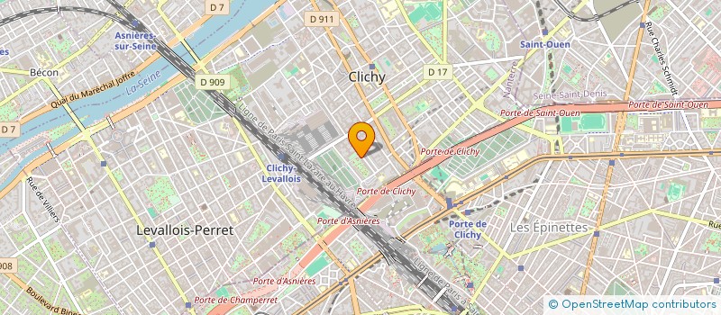 localisation de l'entreprise MONSIEUR MAROUANE MOUSTARZIQ à CLICHY