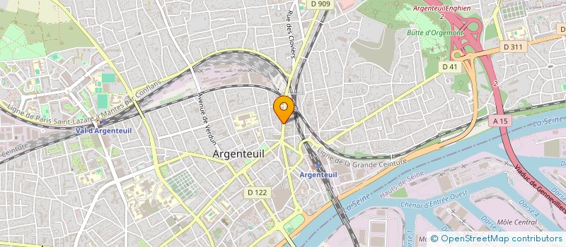 localisation de l'entreprise MONSIEUR MAROUANE SALHAOUI  ARGENTEUIL