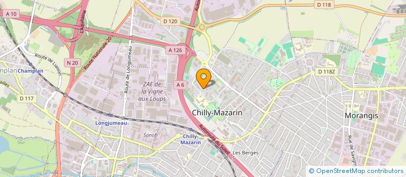 localisation de l'entreprise MONSIEUR MAROUANE TARHOUNI à CHILLY-MAZARIN