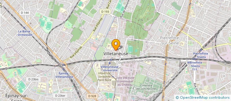 localisation de l'entreprise MONSIEUR MAROUANE TOULOUB à VILLETANEUSE