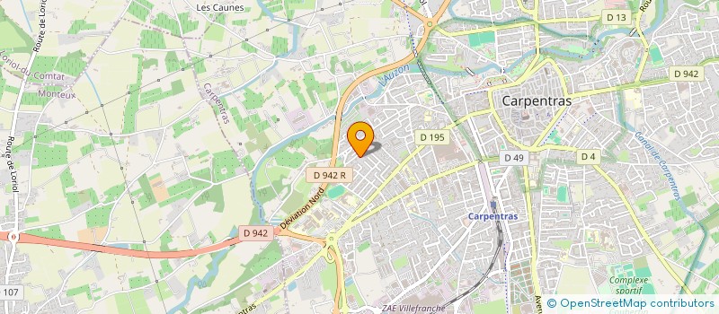 localisation de l'entreprise MONSIEUR MAROUANE YOUSSEF  LE PONTET