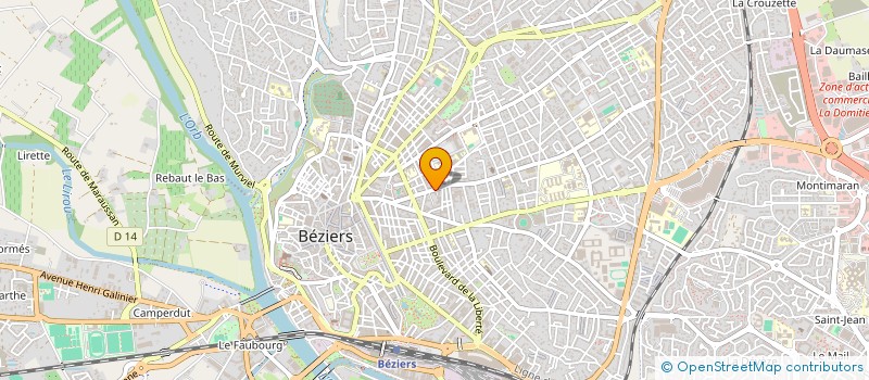 localisation de l'entreprise MONSIEUR MAROUANE ZAAFRANE à BEZIERS