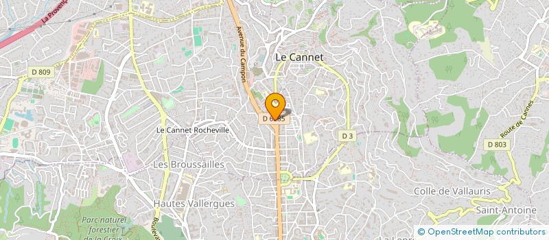 localisation de l'entreprise MONSIEUR MAROUEN BEN TAIEB à CANNES