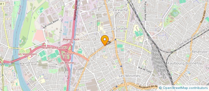 localisation de l'entreprise MONSIEUR MAROUEN BOUTERAA à TOULOUSE