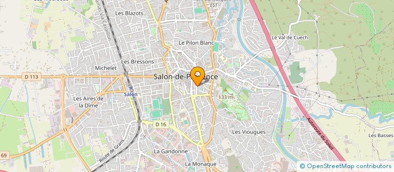 localisation de l'entreprise MONSIEUR MAROUEN MEZRIGUI  SALON-DE-PROVENCE