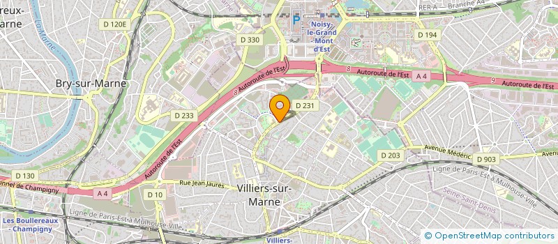 localisation de l'entreprise MONSIEUR MAROUEN OUAGHLANI  VILLIERS-SUR-MARNE