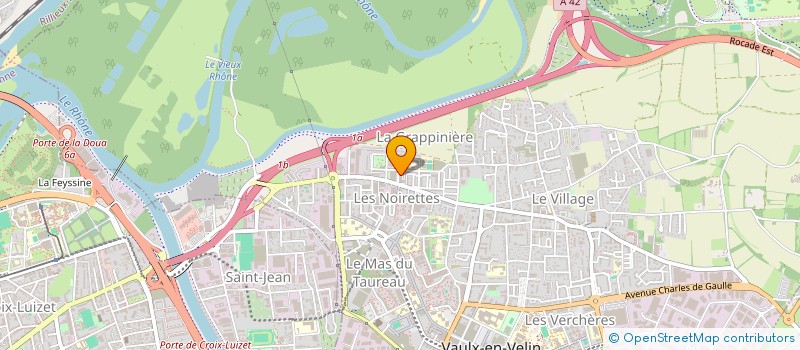 localisation de l'entreprise MONSIEUR MAROUF MARIR  VAULX-EN-VELIN