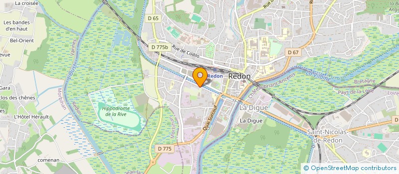 localisation de l'entreprise MONSIEUR MAROUF OUMAROU  REDON