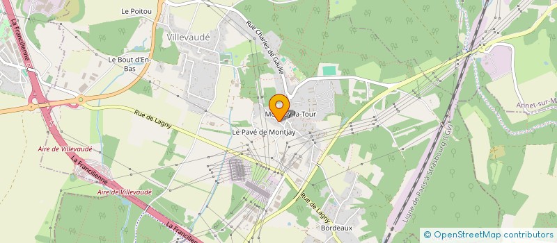 localisation de l'entreprise MONSIEUR MAROUN MATTA à VILLEVAUDE