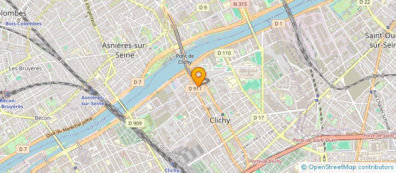localisation de l'entreprise MONSIEUR MAROUN SARKIS à CLICHY
