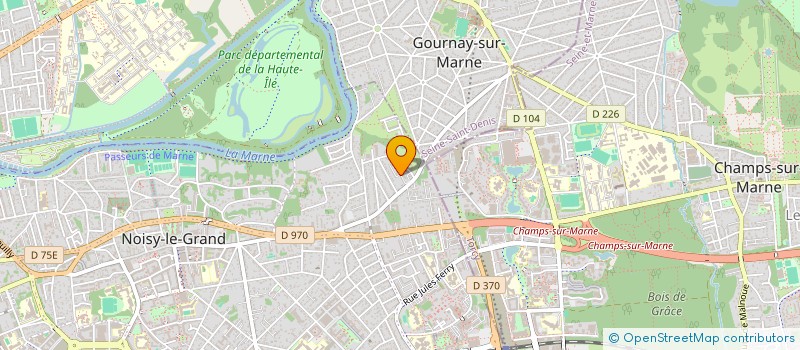 localisation de l'entreprise MONSIEUR MARQUES AGRA FABIO CRISPIM  NOISY-LE-GRAND