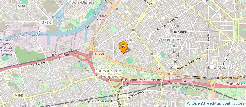 localisation de l'entreprise MONSIEUR MARSEL NASYBULLIN  LILLE