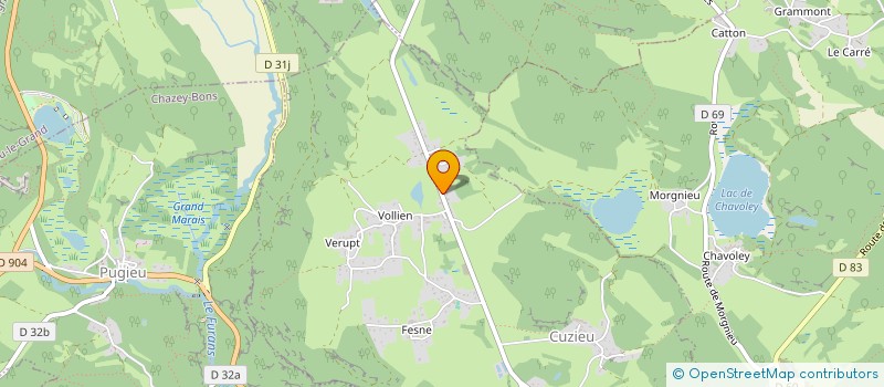 localisation de l'entreprise MONSIEUR MARSILE COLITTI  CUZIEU