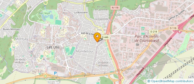 localisation de l'entreprise MONSIEUR MARTEN INGLE à ORSAY