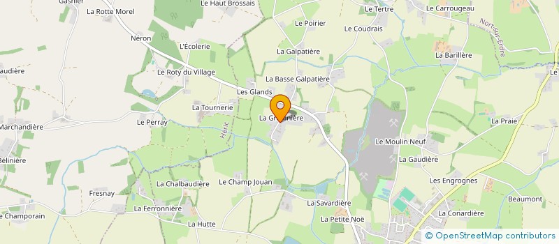 localisation de l'entreprise MONSIEUR MARTHE MICHEL à CASSON