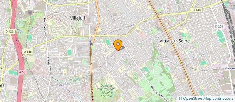 localisation de l'entreprise MONSIEUR MARTHYS ARMAND à VITRY SUR SEINE