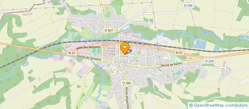 localisation de l'entreprise MONSIEUR MARTIAL ALLART  CHAUMUZY