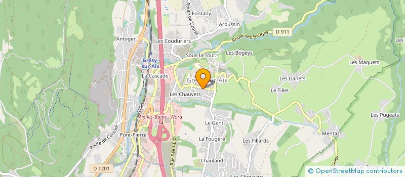 localisation de l'entreprise MONSIEUR MARTIAL ANGOT à GRESY-SUR-AIX