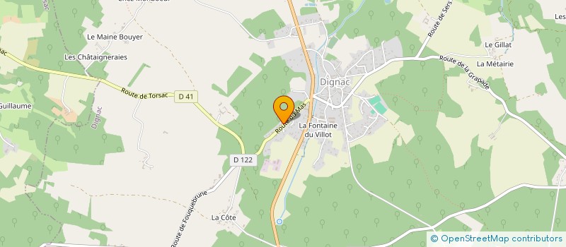 localisation de l'entreprise MONSIEUR MARTIAL ANTOINE ASSOUMOU NGUEMA à ANGOULEME