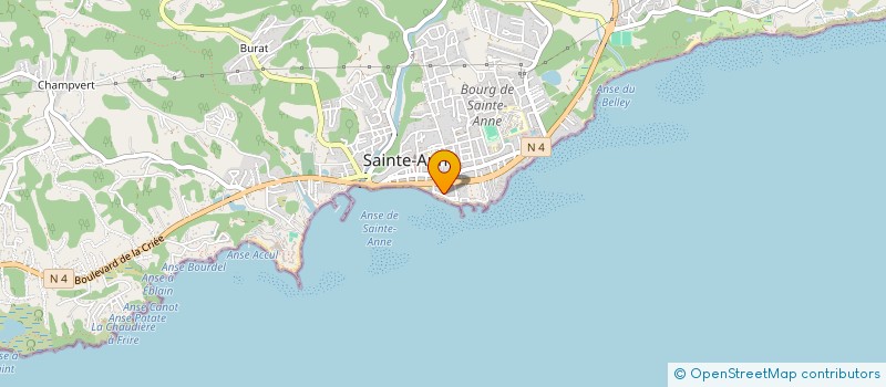 localisation de l'entreprise MONSIEUR MARTIAL APATOUT  SAINTE-ANNE